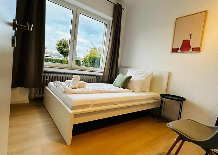 公寓 Haus Rasink I Monteure I Teams I 160m2 I 5 Z I Terrasse I P I 2 Wc I Kueche I Smart Tv Ibbenbüren